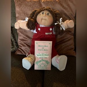 Cabbage Patch Kids Doll & Birth Certificate (1984)